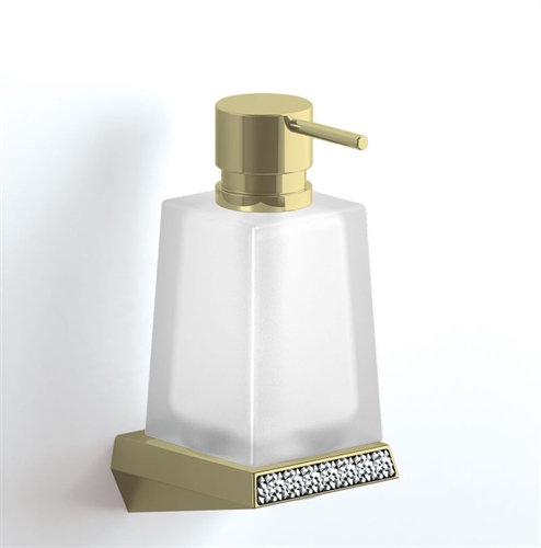 S8 Swarovski Soap Dispenser - Gold